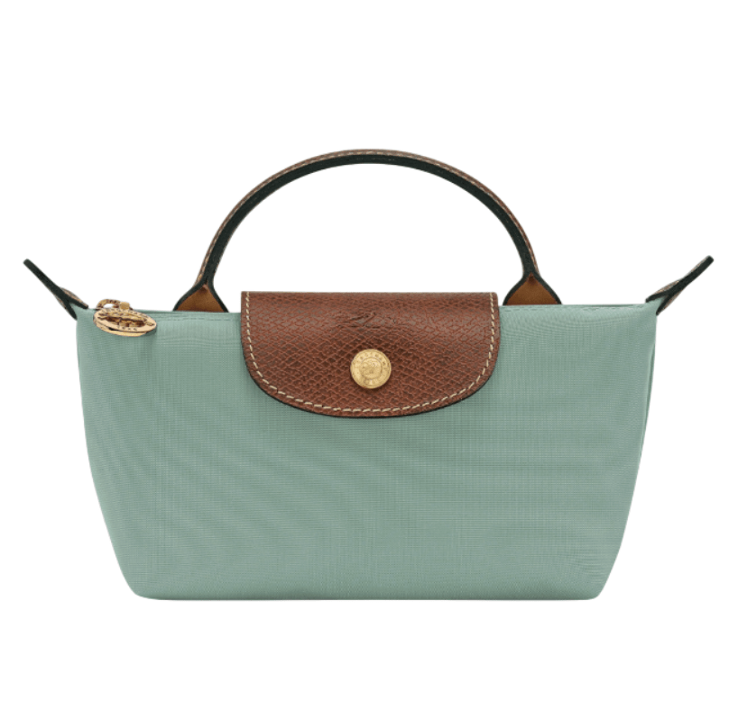 Longchamp Le Pliage Handle Pouch Blue