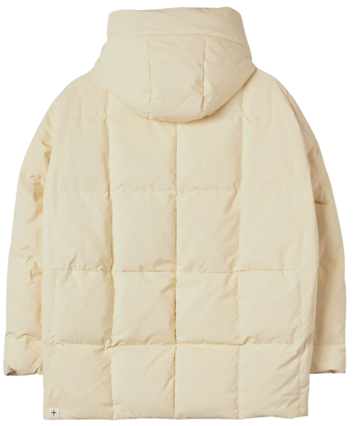 Jil Sander Light Beige Feather Down Jacket