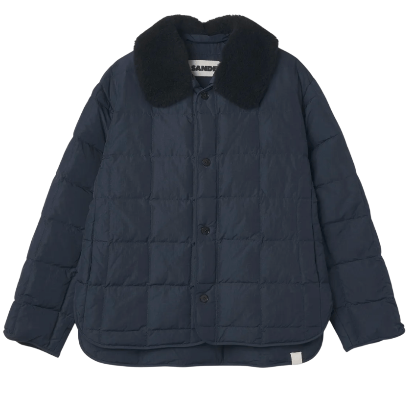 JIL SANDER Shearling Down Jacket