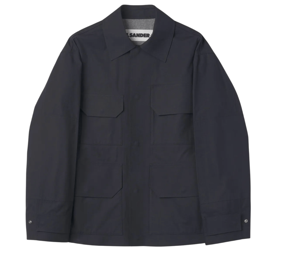 JIL SANDER Sports Jacket - Dark Blue