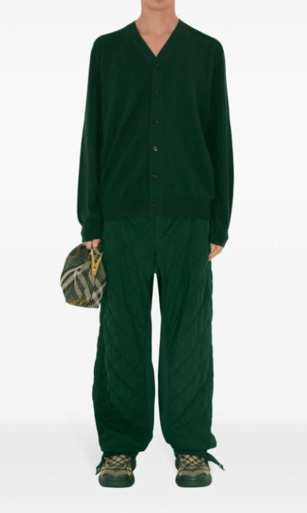 Burberry Wool Cardigan Ivy