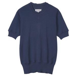 Maison Margiela Potato Sack Knit Top Cobalt Blue