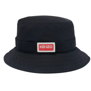Kenzo Logo-print bucket hat - Black 
