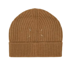 Maison Margiela Four Stitches Beanie Beige