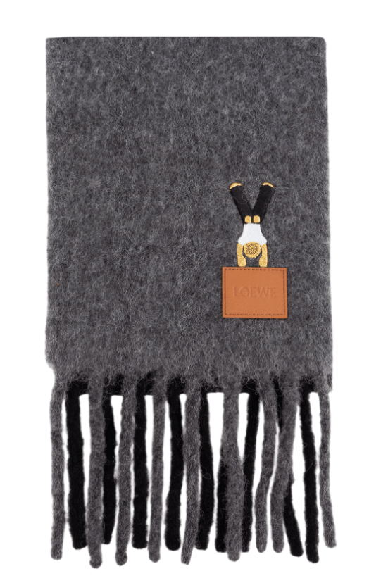 Loewe Wool And Alpaca Blend Scarf