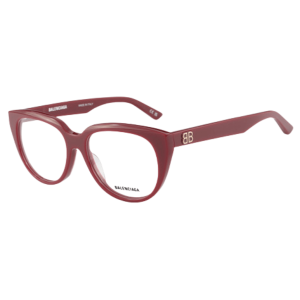 (W) Balenciaga Cat Eye Eyeglasses Burgundy