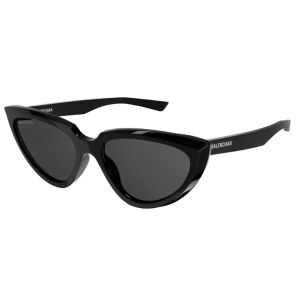 (W) Balenciaga Cat Eye Sunglasses Black Grey