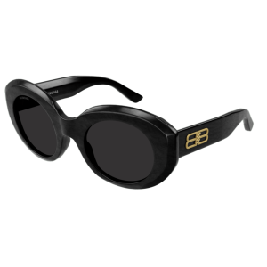 (W) Balenciaga BB Logo Sunglasses Black