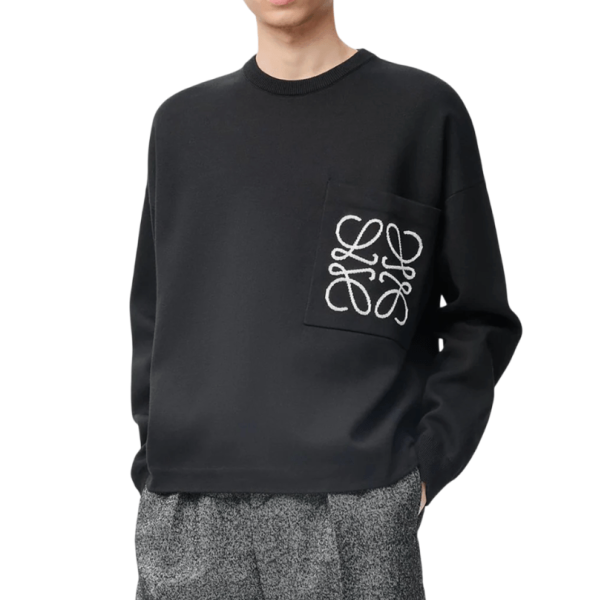  Anagram Pocket Sweater in cotton