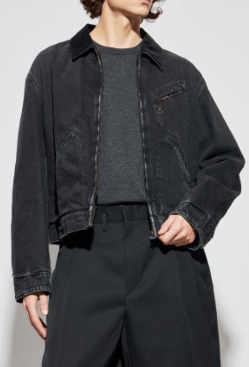 Maison Margiela - Sportsjacket in Washed Black