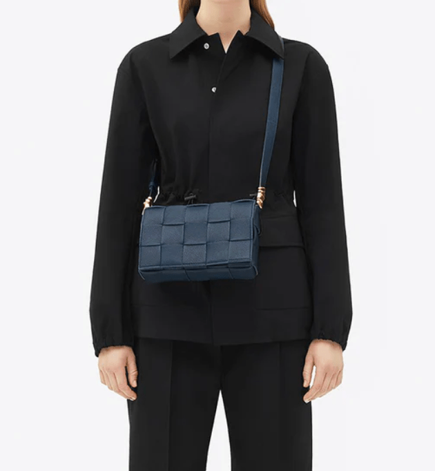 Bottega Veneta Cassette Deep Blue