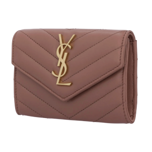 CASSANDRE wallet in lambskin in Pink