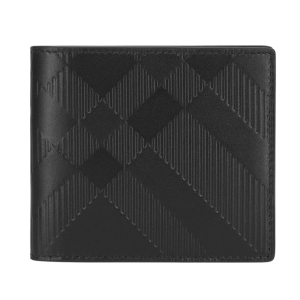 BURBERRY Check Bifold Wallet