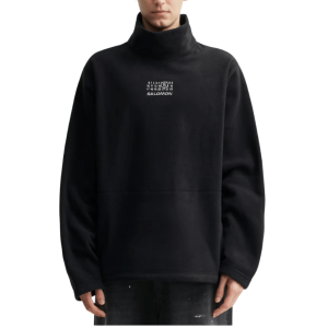 MM6 x Salomon technical fleece black
