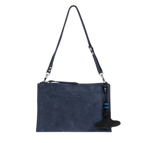 Vivienne Westwood Blue Shoulder bag with logo 