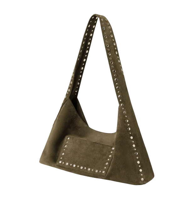Maxi Franca Bag - SUEDE KHAKI