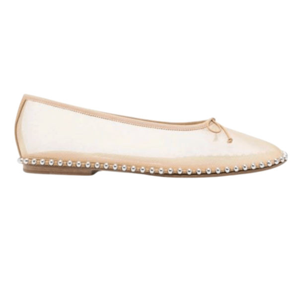 Alexander Wang Lina Ballchain Ballet Flats in Natural 