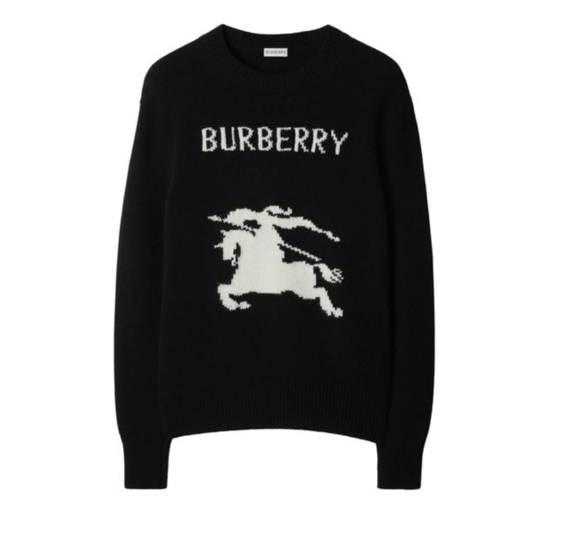 Burberry EKD Wool Cashmere Swater Black