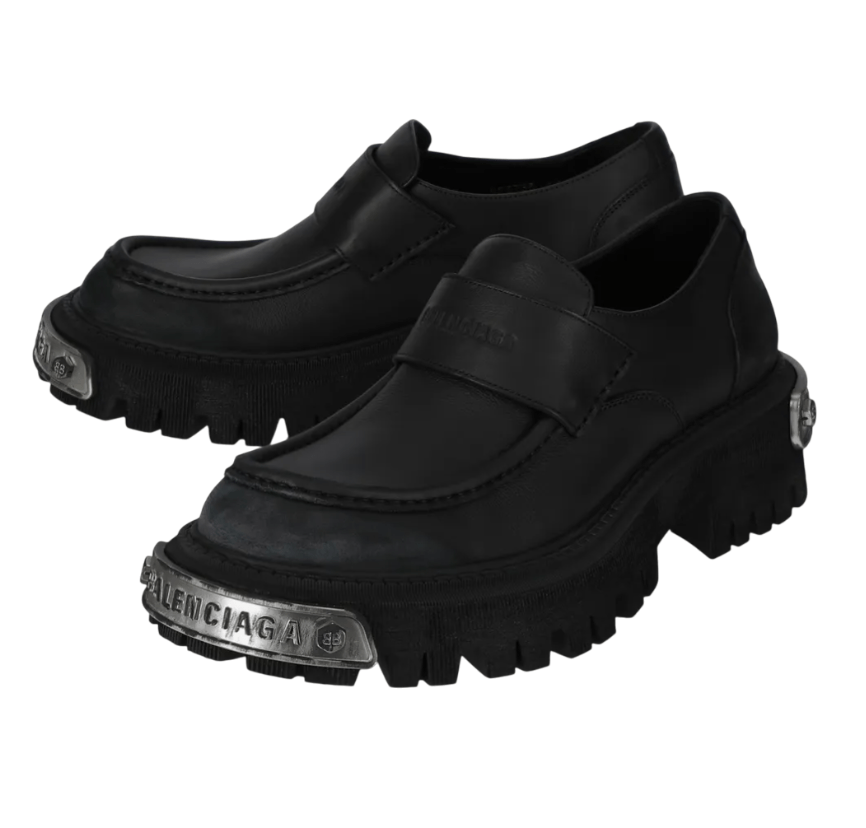 Tractor Loafer in Black