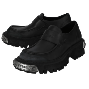 Tractor Loafer in Black