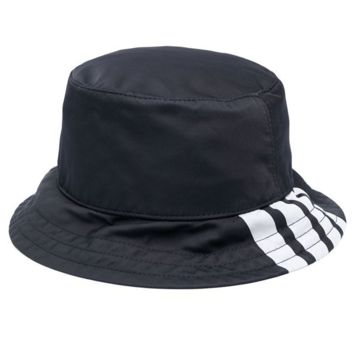 Thom Browne Nylon Swim Tech 4-Bar Bucket Hat Navy