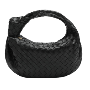 Bottega Veneta Leather Jodie bag small black