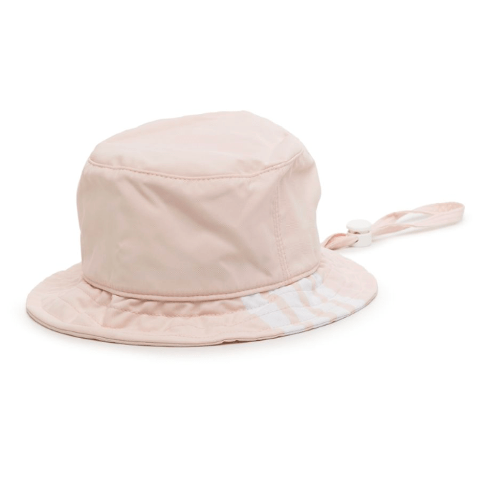 THOM BROWNE KIDS 4-Bar Nylon Bucket Hat PINK