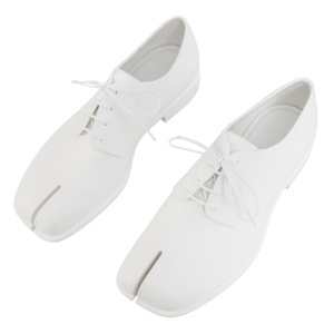 Maison Margiela Tabi White Lace-Up Shoes