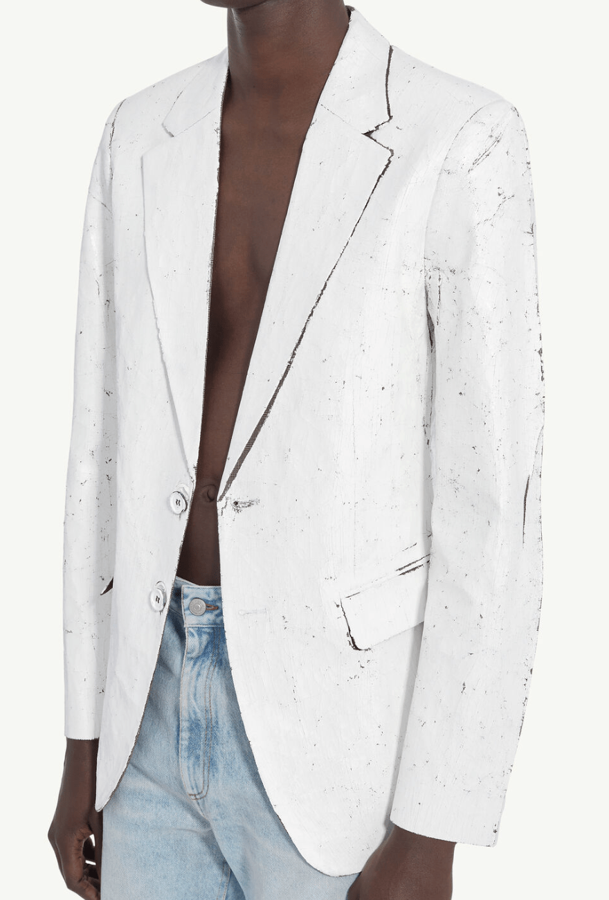 MM6 Maison Margiela Painted Suit Jacket
