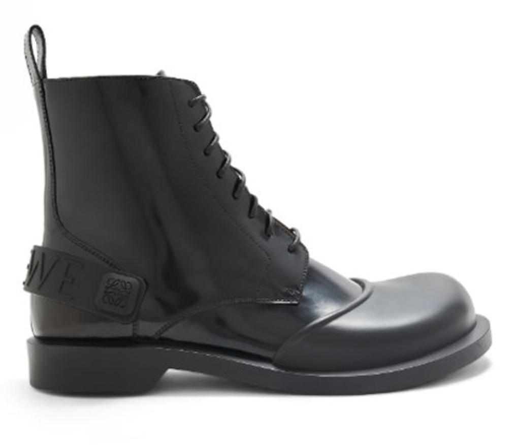 Loewe Campo Ankle Boots Black