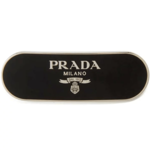 Lettering Logo Hairpin – Black 