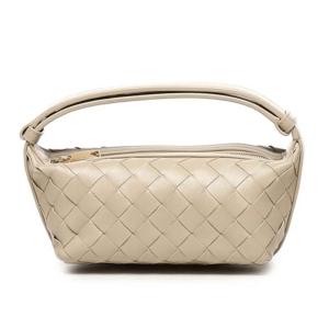 Bottega Veneta Wallace Mini Bag Beige