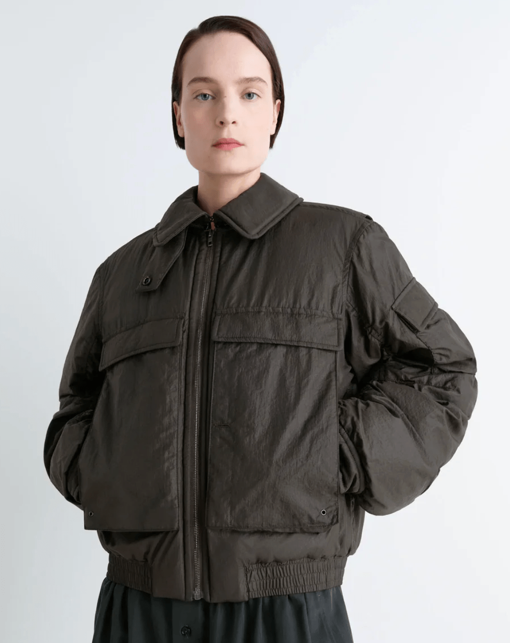 Bomber jacket - Espresso