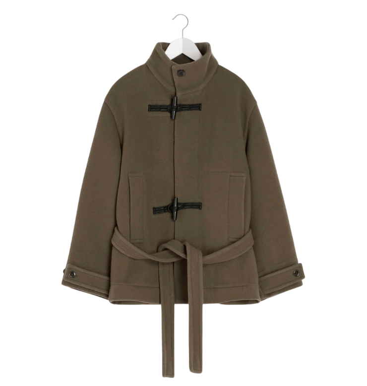 Short Duffle Coat - Dark Squirrel