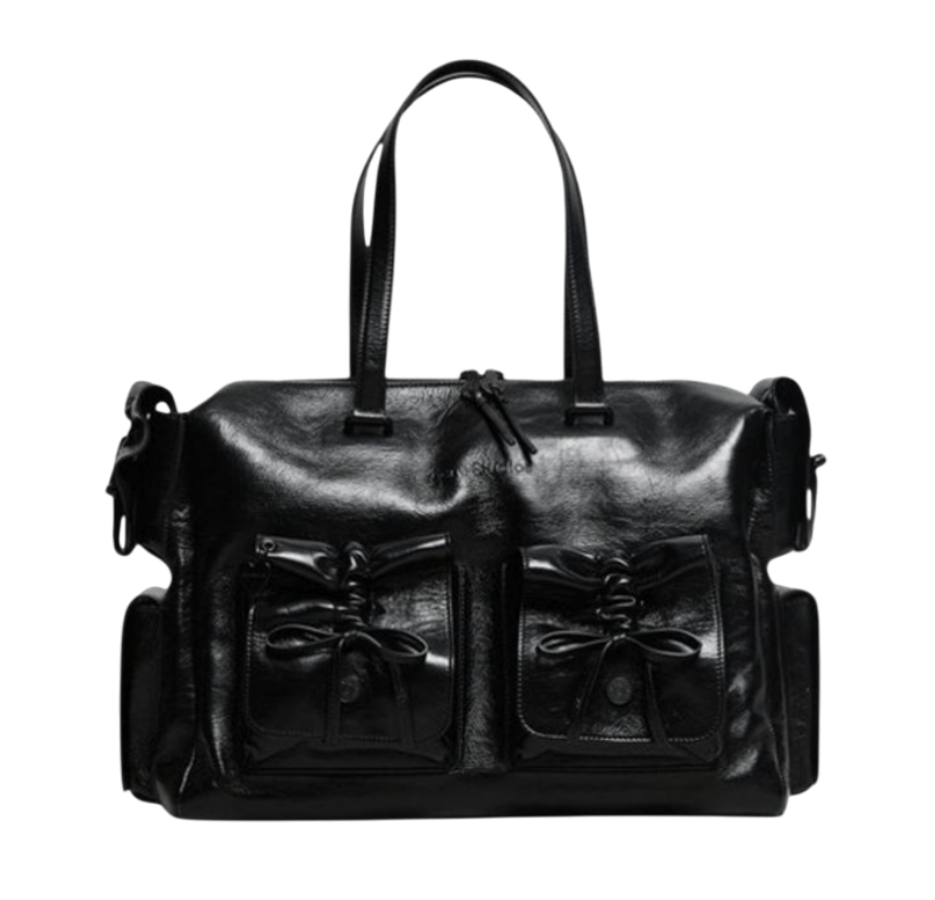 Multipocket Tote Bag Black