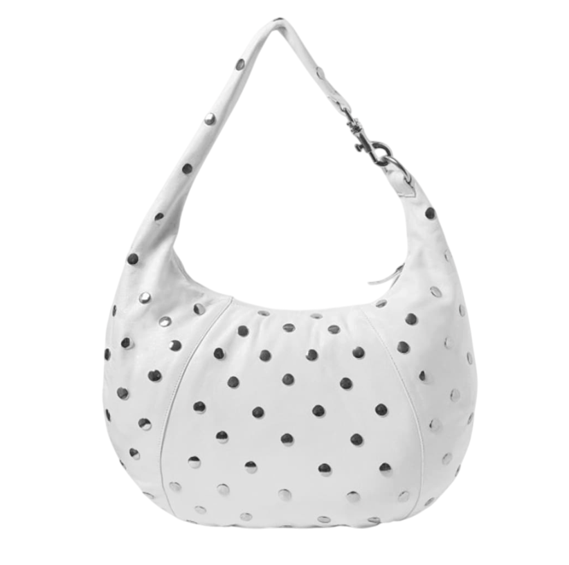 STUDS BAG WHITE