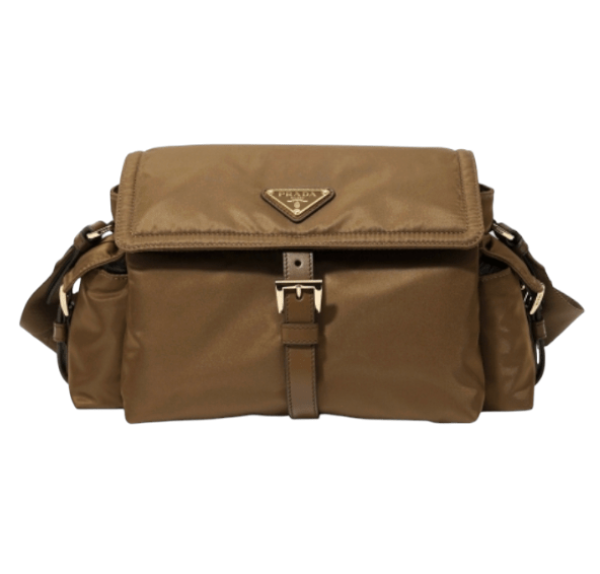 Prada Explore medium Re-Nylon shoulder bag with flap