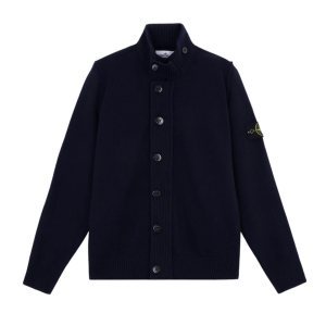 Lambswool Button-up Jumper 