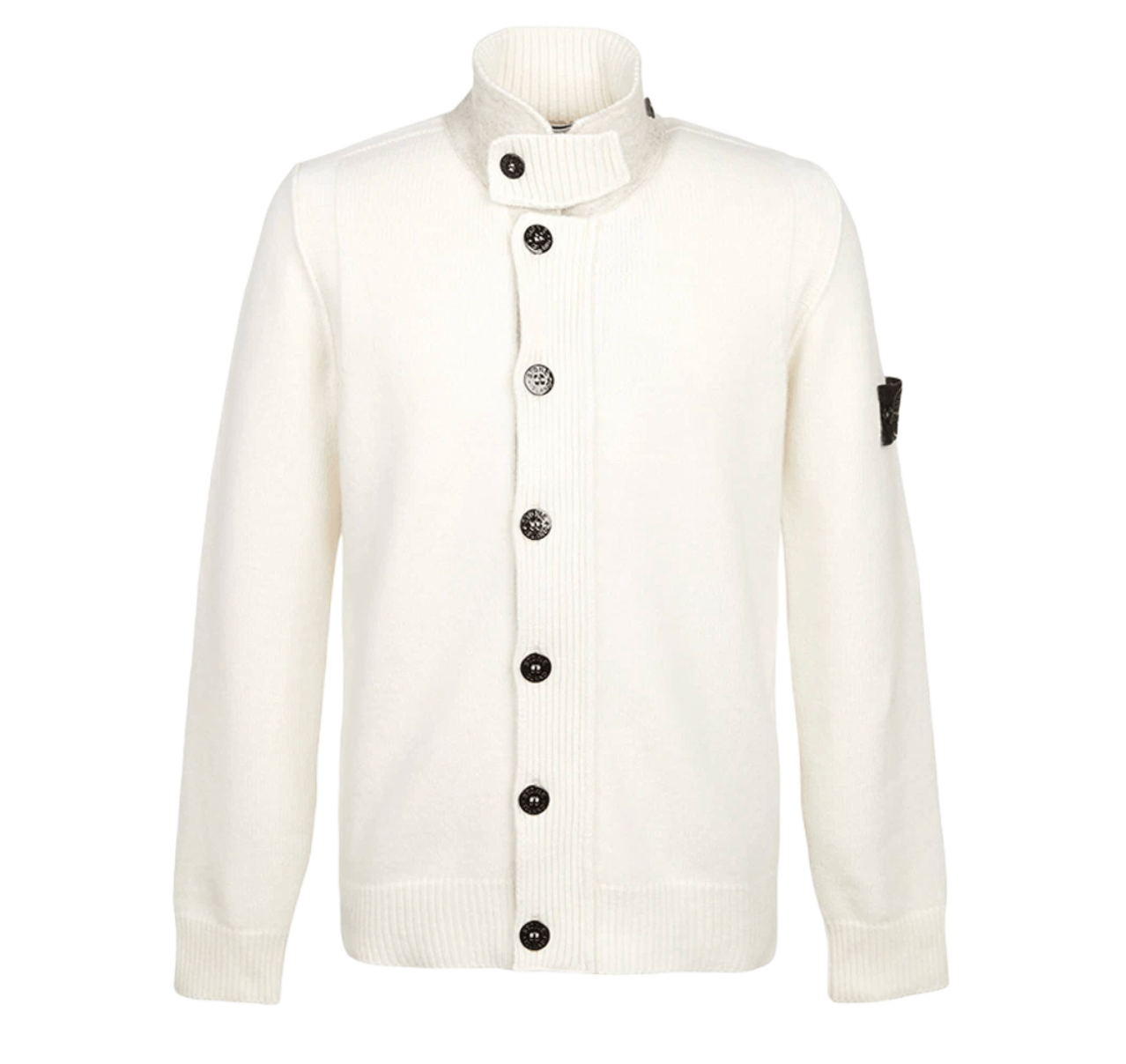 Lambswool Button-up Jumper 