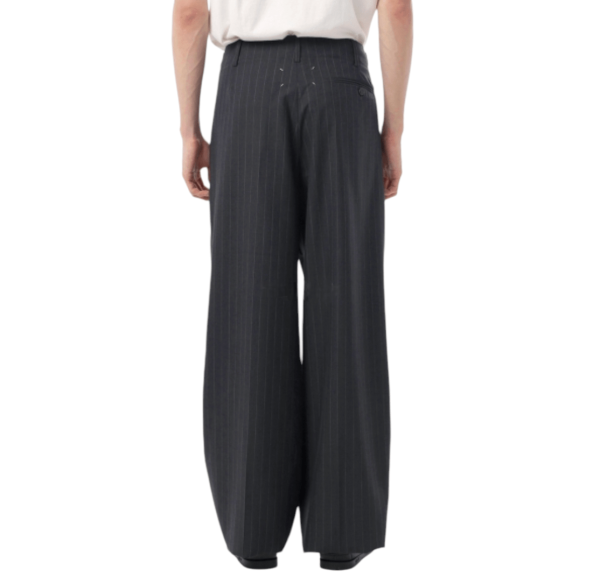 Dark grey wool trousers 