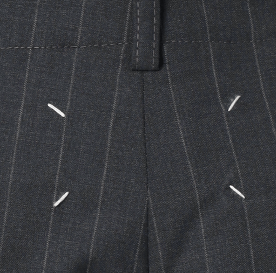 Dark grey wool trousers 