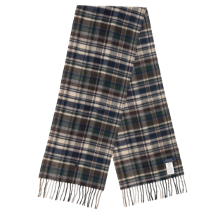 Plaid Wool & Cashmere Scarf