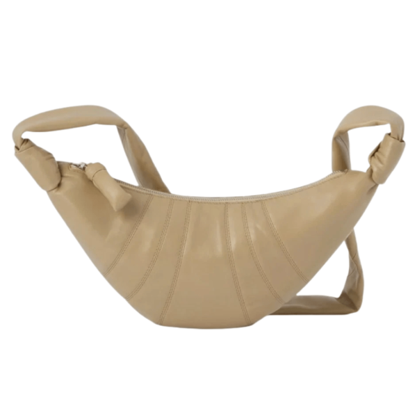 Lemaire Small Croissant Bag Soft Nappa Leather Sand Stone
