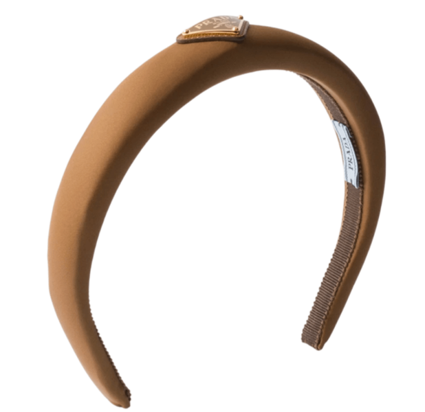 (W) Prada Re-Nylon Headband Brandy