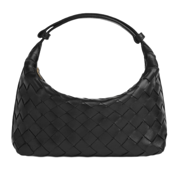 Bottega Veneta Mini Wallace Black