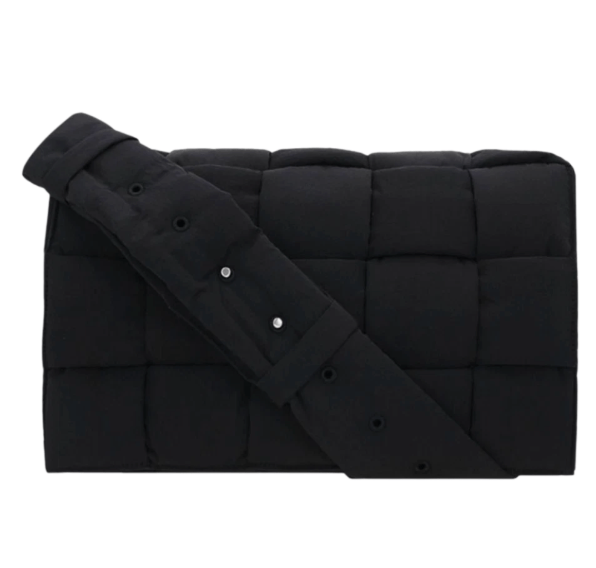 Bottega Veneta Large Padded Tech Cassette Black