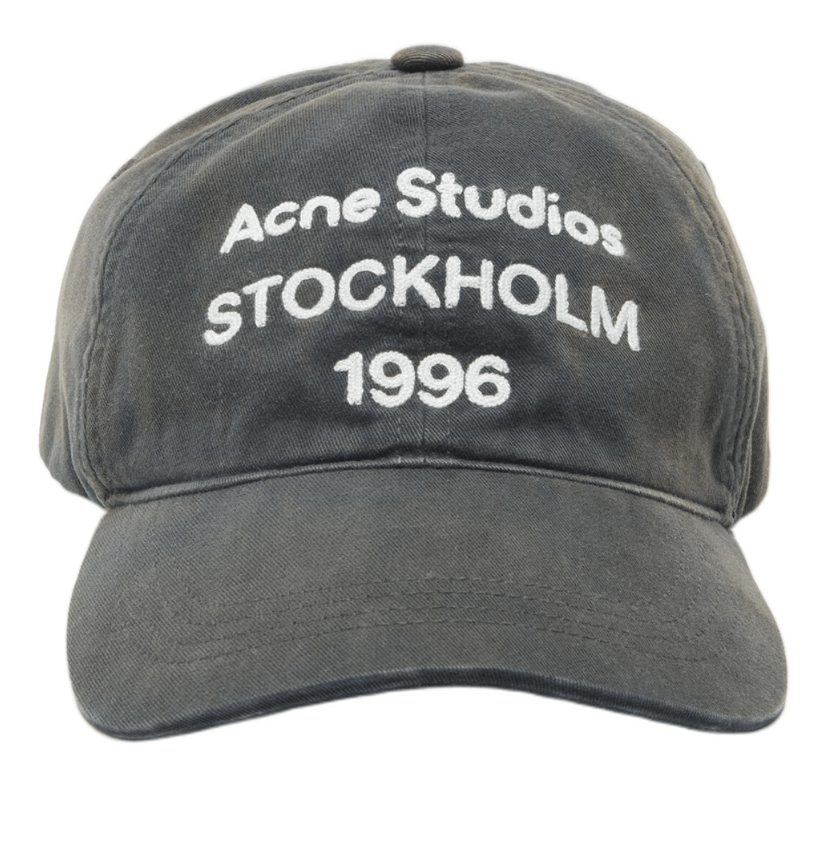 Acne Studios Logo Cap Faded Black