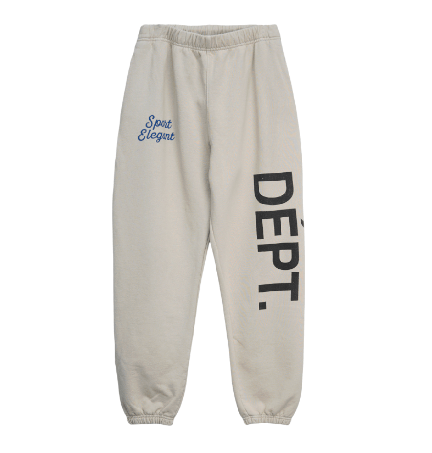 GALLERY DEPT. Team Dept Tapered Embroidered Printed Cotton 