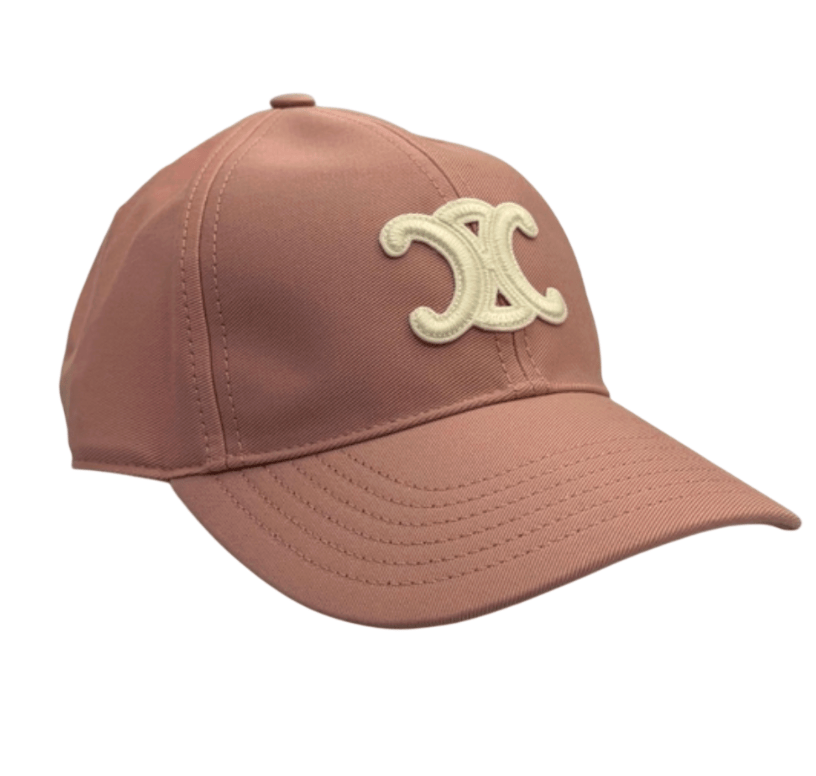 Celine Triomphe Baseball Cap in Cotton 