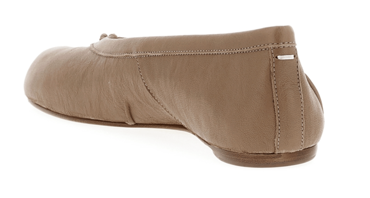 Maison Margiela Beige Flat Shoes